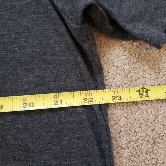 Oakley Palm Trees Size XL Regular Fit Mens Charcoal Grey Graphic T-Shirt Grey - Picture 4 of 5